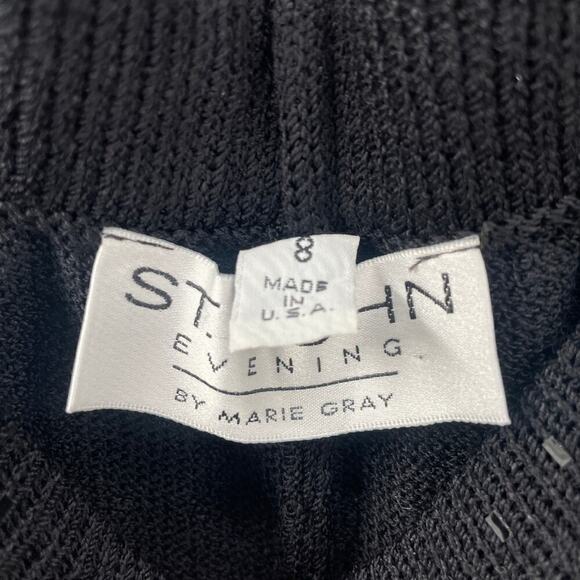 B142 St. John Pants Suit Santana Knit Womens 8 Old Money First Lady Jackie O - Picture 10 of 10